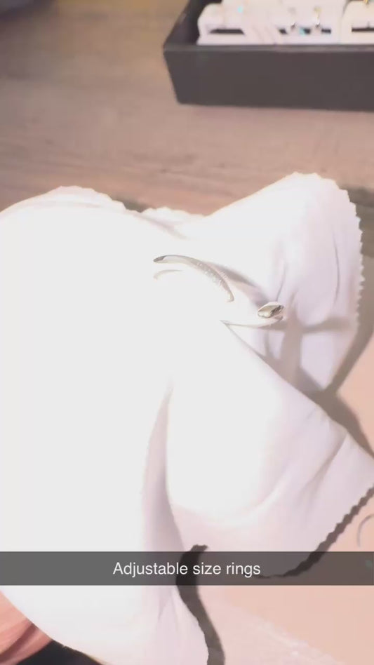 Adjustable Size 925 Rings